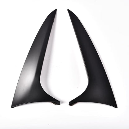 G-PLUS Rear Window Spoiler Side Wing Trim Cover Compatible with BMW X4 2019-2020 All Models (Matte Black)