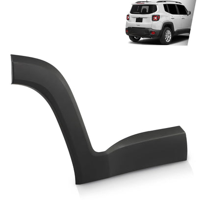 G-PLUS Rear Door Molding Fender Flare Trim Compatible with Jeep Renegade 2015-2021 Fender Flares Wheel Opening Panel Right Side 5VX88LXHAA, CH1505109