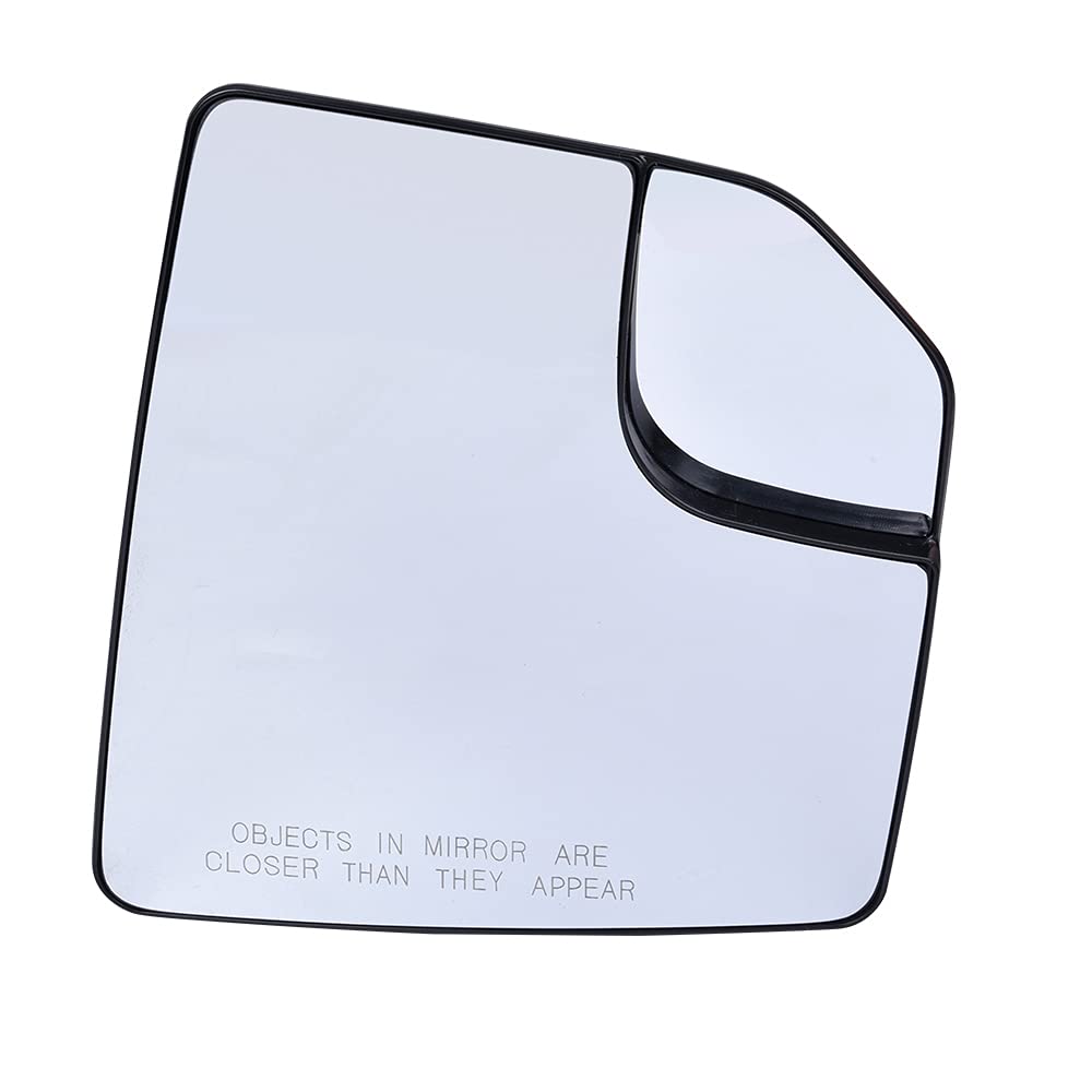 Right Passenger Side View Mirror Glass Compatible With Ford F150 2015-2020 Pickup Truck Exterior Mirror