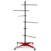 G-PLUS Auto Body Door Fender Panel Holder Tree Center Post Hang Paint Stand Adjustable Black&Red Steel Powder Coated #Size: L 29 (in) * W 29 (in) * H 73-3/8 (in)