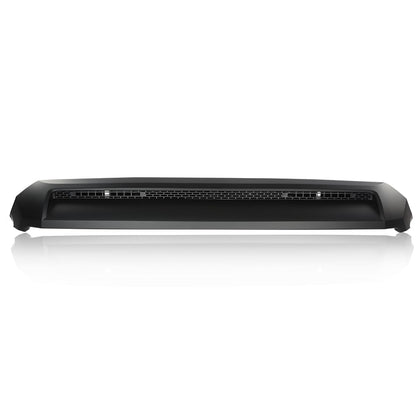 G-PLUS Front Upper Hood Bulge Molding Grille & Bumper Lower Grille Insert Compatible with 2014-2021 Toyota Tundra 761800C030C0 TO1231102 Black