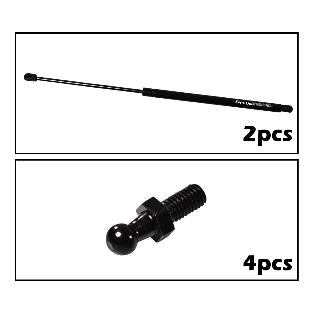 G-PLUS Gas Strut Lid Support Gas Shocks Hood Struts Matt 2Pcs