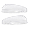 G-PLUS Headlight Lens Cover Compatible with Audi A4 B7 S4 2005-2008 Left & Right Pair Front Headlamp Lens Cover Clear