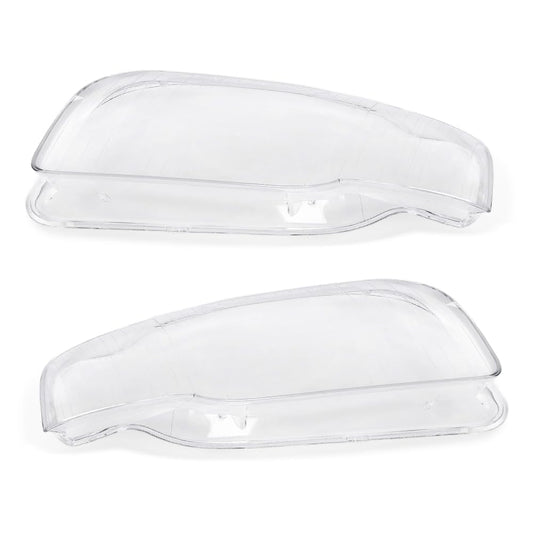 G-PLUS Headlight Lens Cover Compatible with Audi A4 B7 S4 2005-2008 Left & Right Pair Front Headlamp Lens Cover Clear