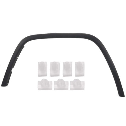 G-PLUS Front Left Driver Side Fender Trim, Compatible with Jeep Grand Cherokee 2011-2016, Black Plastic Wheel Opening Molding Trim 1pc Fender Flare ‎1MP39RXFAE, CH1290106