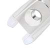 G-PLUS 1PC Front Driver Chrome Exterior Door Handle Lock Cylinder Cap Compatible with 2011-2019 Ford Explorer Silver
