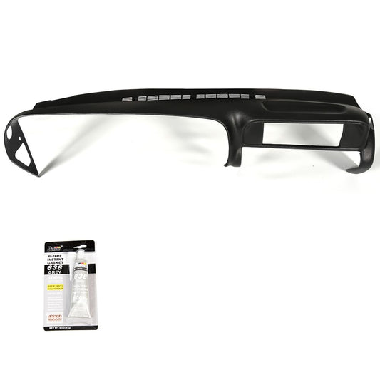 G-PLUS TPE Dash Cover Black Compatible with 1997-1999 Chevy & GMC Truck C/K 1500 Suburban Tahoe Yukon 1999-2000 Cadillac Escalade 1997-2000 Chevy & GMC Truck C/K 2500/3500
