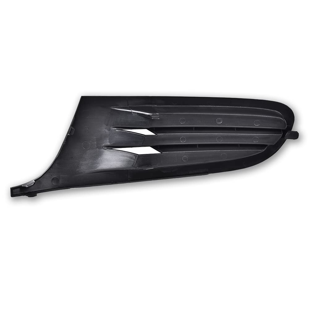 G-PLUS Fog Light Covers Compatible with 2010-2012 Golf Highline/ 2011-2012 Golf Sportline 2010-2014 Golf Base/TDI 5K0853666A9B9 VW1039118 5K0853665A9B9 VW1038118 2pcs Driver & Passenger Side