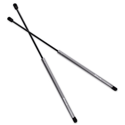 【Multi-Colored】 G-PLUS 15 Inches 80lb/380N Gas Hood Struts, Gas Shock Lift Supports Compatible with 1997-2006 F150 F250 Expedition Front Hood Gas Spring (Matt Silver)
