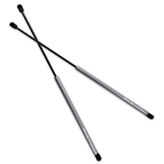 【Multi-Colored】 G-PLUS 15 Inches 80lb/380N Gas Hood Struts, Gas Shock Lift Supports Compatible with 1997-2006 F150 F250 Expedition Front Hood Gas Spring (Matt Silver)