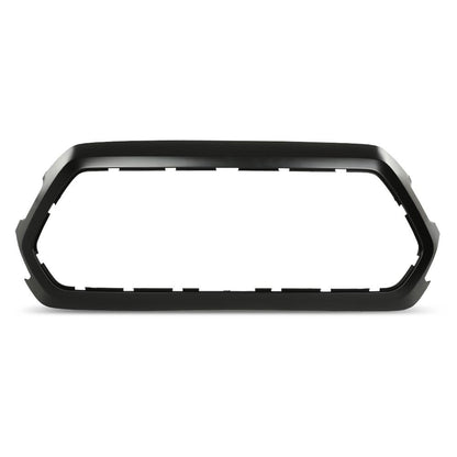 G-PLUS Front Upper Grille Outer Frame Surround Compatible with Toyota Tacoma 2016-2022 Matte Black