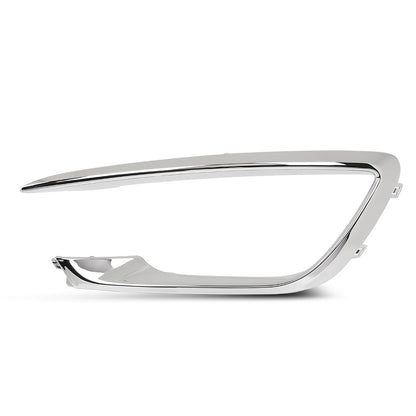 G-PLUS Front Left Bumper Grille Trim Molding Fog Light Trim Chrome, Compatible with Lincoln MKZ 2017-2020, Driver Side, HP5Z15266AB, FO1046105