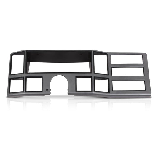 G-PLUS Dash Bezel Radio Surround Trim Compatible with Jeep Cherokee XJ 1984-1996 with Hole Silver