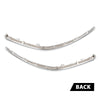 G-PLUS Pair Front Bumper Grille Molding Trim, Compatible with Kia Forte LX LXS GT L EX 2022-2024, 863A7-M7510, LH Driver & RH Passenger 2PCS, 863A8-M7510, 863A7M7510, 863A8M7510
