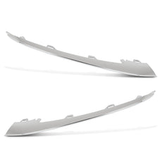 G-PLUS Front Bumper Lip Trim 2PCS for Benz W222 S-Class 2018-2020 Chrome Style