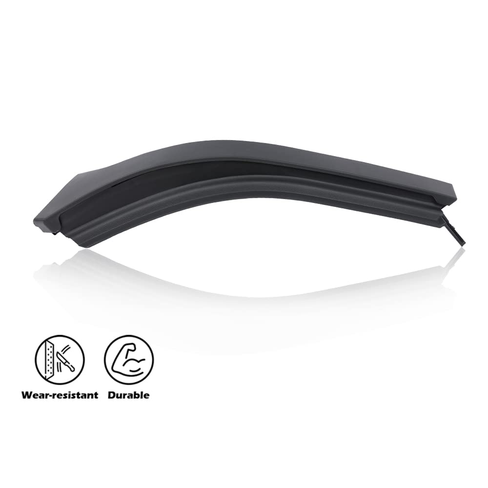 G-PLUS Front Right Side Bumper Trim Headlight Compatible with 2010-2018 RAM 2500 3500 55372919AD Black