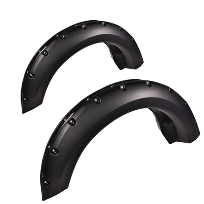 G-PLUS Fender Flares Compatible with 04-08 Ford F150 with 66.0"/67.0"/78.0"/96.0" Bed Length(Not Fit Heritage Models), Fit 07-08 Lincoln Mark LT with 67.0"/78.0" Bed Length Smooth Wheel Protector 4pcs