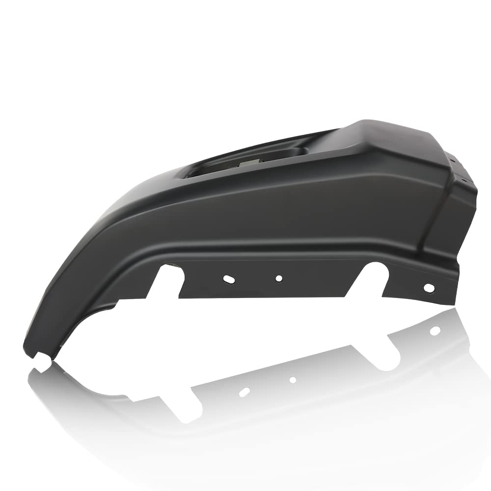 G-PLUS Front Bumper End Cap Plastic Textured Compatible with Toyota Tundra 2014-2020 W/O Parking Aid Sensor Holes，Fit for Models Without Park Assist System 521120C080, 521130C080 Left and Right