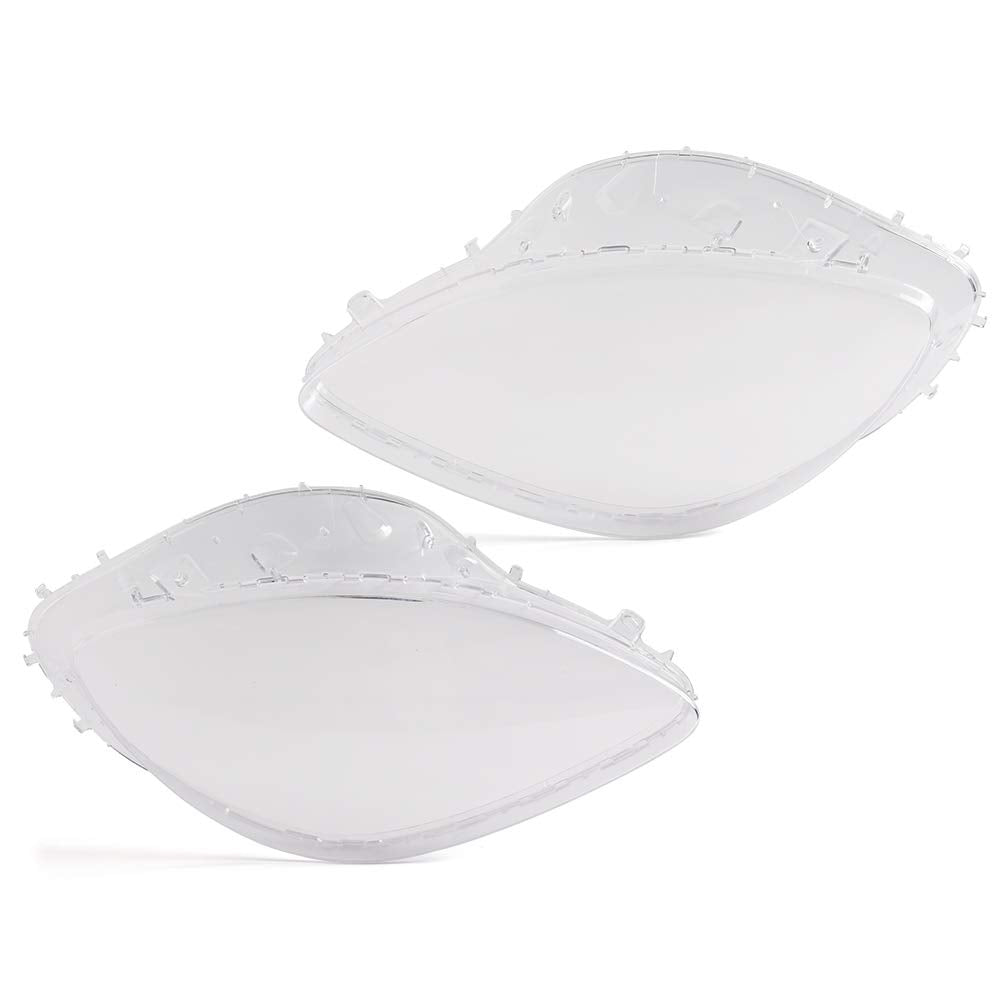 Clear Headlight Lenses Cover Compatible For Chevrolet Corvette C6 2005-2013 Headlamp Replacement 1 Pair Left and Right Side