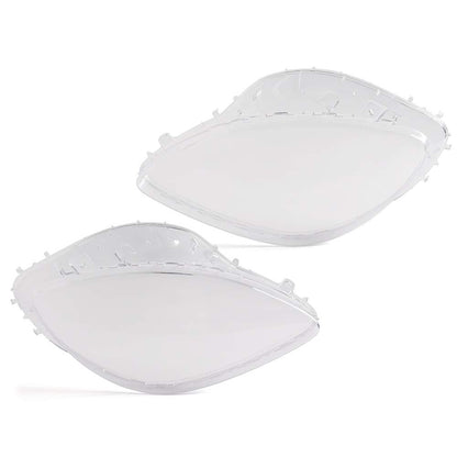 Clear Headlight Lenses Cover Compatible For Chevrolet Corvette C6 2005-2013 Headlamp Replacement 1 Pair Left and Right Side