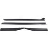 G-PLUS Side Skirt Extension Compatible with Ford Mustang 2015 2016 2017 2018 2019 2020 2021 2022 2023 W/Winglet GT500 Style Matte Black Side Skirt Extension Rocker Panel Driver Passenger Side Black