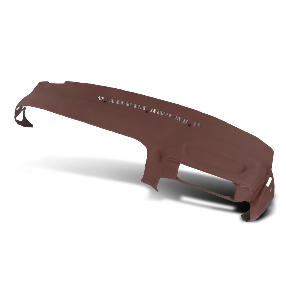G-PLUS TPE Dash Cover Dashboard Compatible with Chevy & GMC Truck C/K 1500 1997-1999 Fit Chevy & GMC Truck C/K 2500/3500 1997-2000 Red