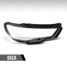 G-PLUS Headlight Lens Cover for Audi A3 2013-2016 Left Clear Close-up View
