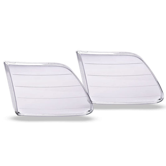 G-PLUS Front Headlight Lens Cover Compatible With 97-04 Ford F150 Expedition, Left & Right Side (Clear Lens)