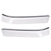 G-PLUS Chrome Grille Molding Trim Compatible With Chevy Silverado 1500 Classic HD 2500 3500 2003-2007 LH & RH Grill Trims Set 10397972, GM1213105, 10397973, GM1212105