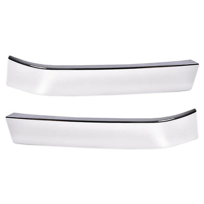 G-PLUS Chrome Grille Molding Trim Compatible With Chevy Silverado 1500 Classic HD 2500 3500 2003-2007 LH & RH Grill Trims Set 10397972, GM1213105, 10397973, GM1212105