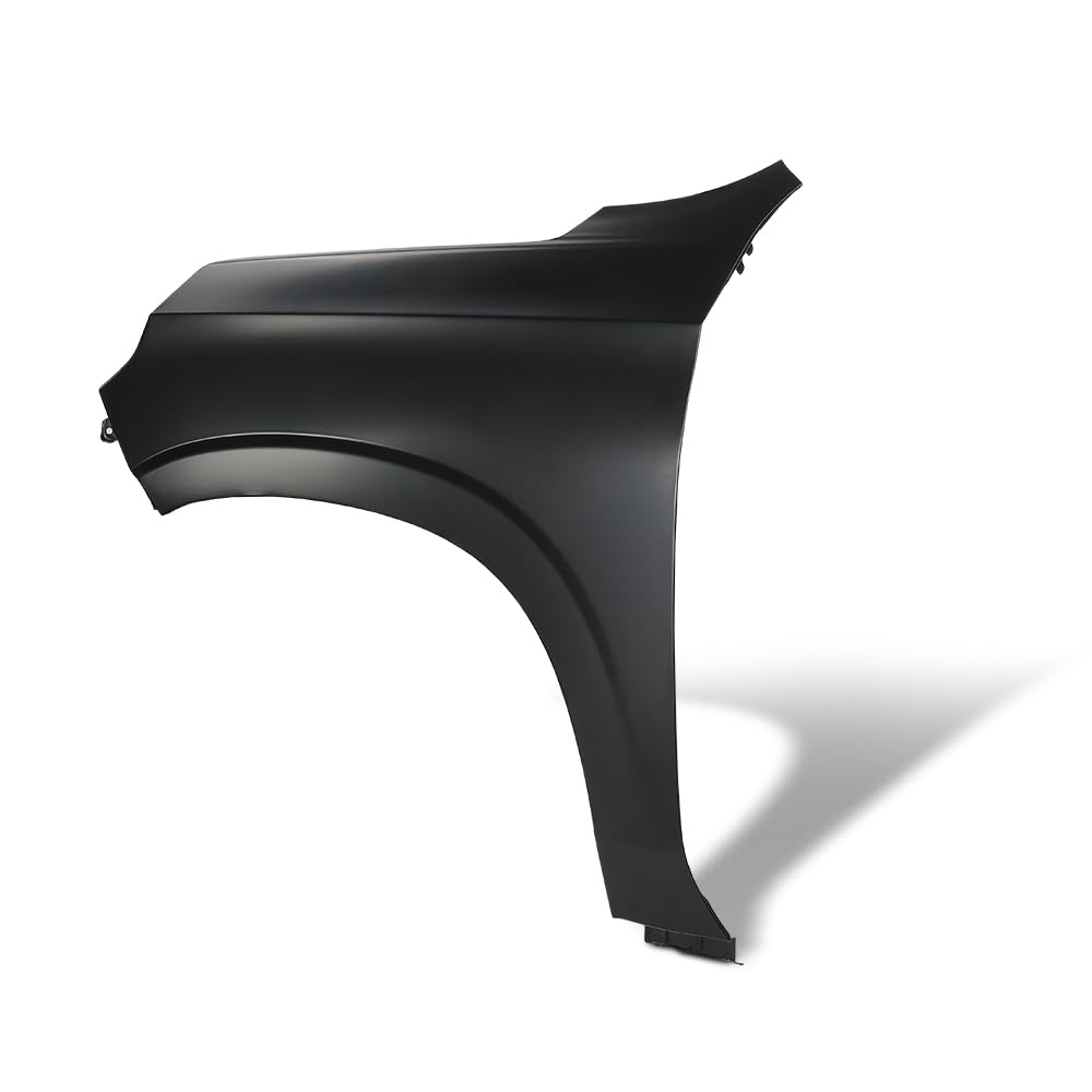G-PLUS Front Left Side Fender Compatible with Chevy Suburban (submodel: Commercial, High Country, LS, LT, Premier, RST, Z71) 2021 2022 2023 2024 84384210, GM1240418 Black