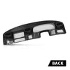 G-PLUS Dash Board Bezel Radio Cluster Trim Panel W/Hole, Compatible with Ford F250 F350 Super Duty 1999-2004 4x4 Switch, Dark Gray