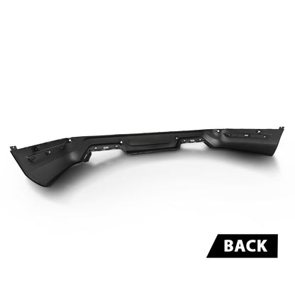 G-PLUS Rear Lower Bumper Cover Fascia, Compatible with Ford Explorer Limited/Platinum/Sport Sport Utility 4-Door 2018-2019, FO1115139, JB5Z17K835DA
