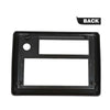G-PLUS Radio Face Plate w/Red Trim Compatible with El Camino Monte Carlo SS 1981-1988 Radio Panel(Black)