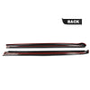 G-PLUS Bed Rail Caps Compatible with 2007-2013 Chevy Silverado 1500/2007-2014 Silverado 2500 HD 3500 HD (Only Fits 6'6" Bed) Black 2 PCS