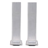 G-PLUS Silver Front Reinforcement Bar Rail Extension Bracket Compatible with Tesla Model 3/Tesla Model Y 2017-2023 1109193-00-C 2pcs
