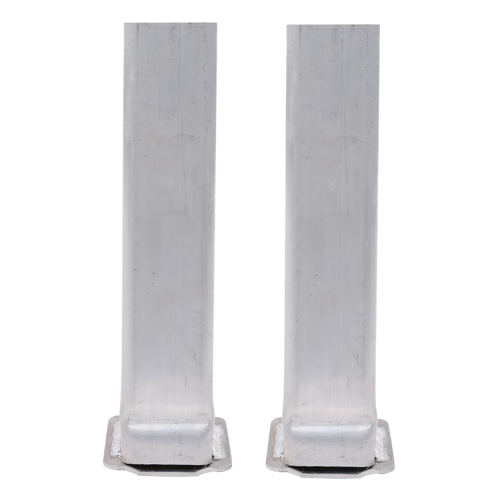 G-PLUS Silver Front Reinforcement Bar Rail Extension Bracket Compatible with Tesla Model 3/Tesla Model Y 2017-2023 1109193-00-C 2pcs