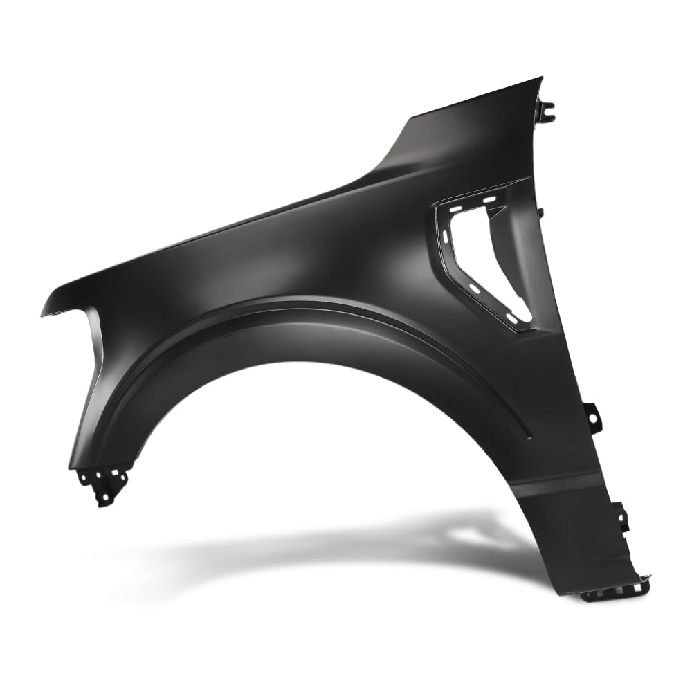 G-PLUS Front Left Driver Side Fender Compatible with Ford F150 2021-2023 FO1240337, ML3Z16006A-PFM Black