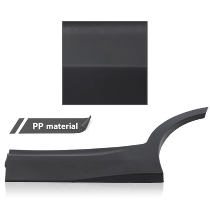 G-PLUS New Rear Left Door Lower Molding Door Garnish Compatible with 2013-2018 Santa Fe Sport 87731-4Z000, 877314Z000 Matte Black