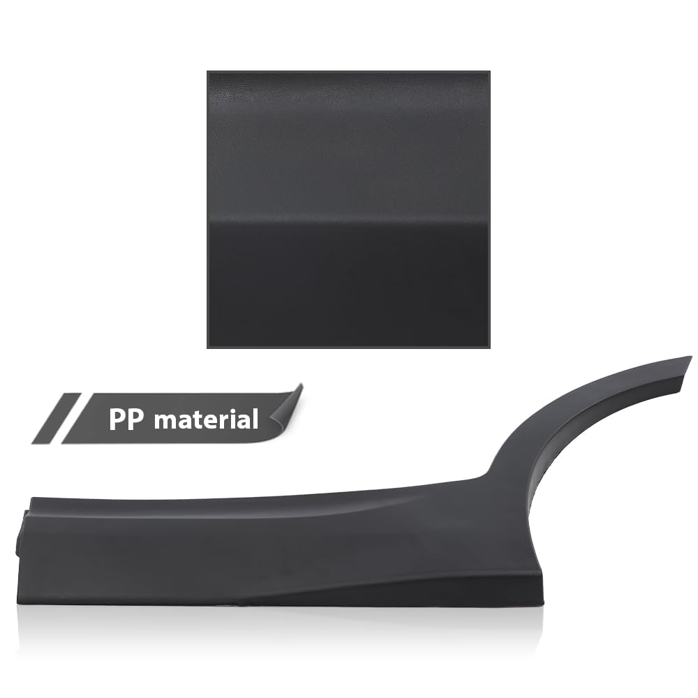 G-PLUS Rear Left Door Lower Molding Door Garnish Compatible with Santa Fe Sport 2013-2018 87731-4Z000, 877314Z000, Matte Black