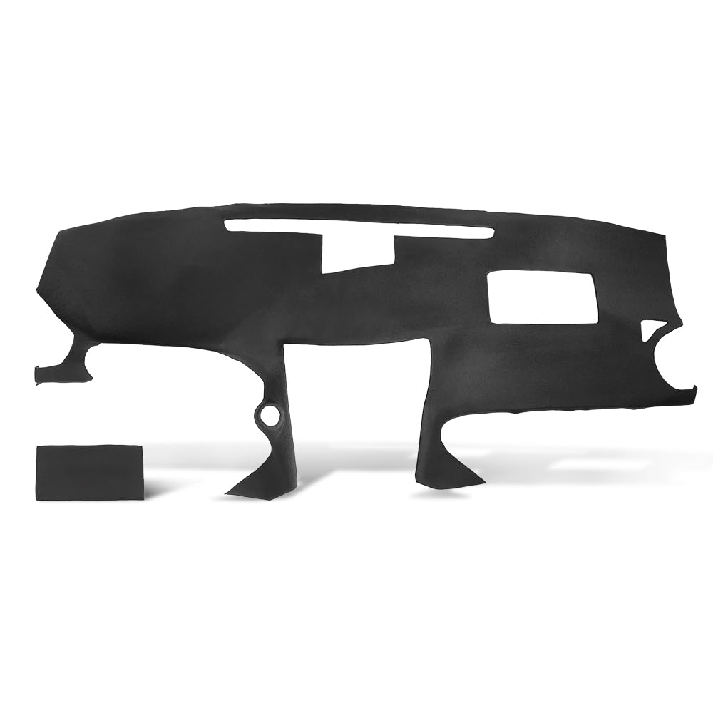 G-PLUS TPE Dash Cover Dashboard, Compatible with LX IS250/IS350 C 2010-2013 LX IS250/IS350 Base 2006-2013 Black