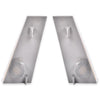 G-PLUS Side Marker Turn Light Lenses Compatible with Chevy Malibu & El Camino 1978-1979 Clear & Amber Lens Gray Housing Side Marker Lamps Cover 913607 913608 5969443 5969445