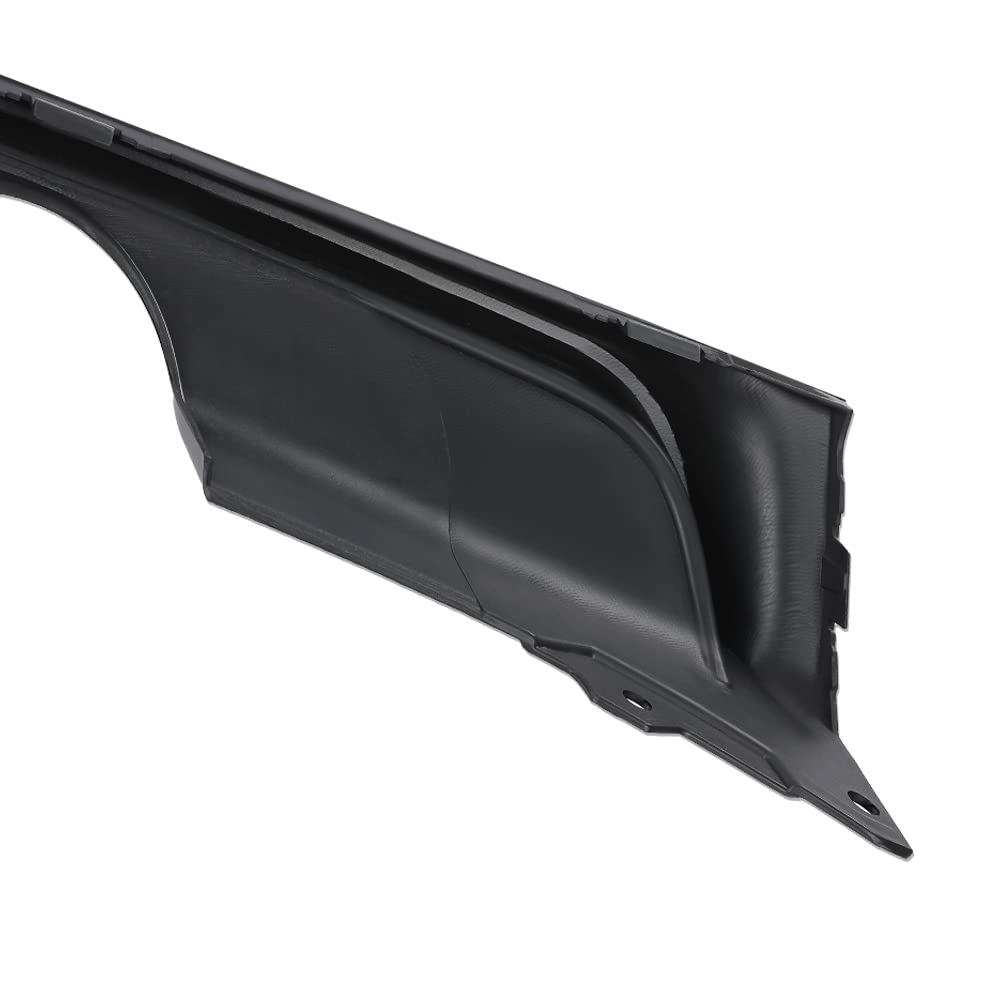 G-PLUS Rear Window Spoiler Side Wing Trim Cover Compatible with 2012-2018 BMW 3 Series Wagon F31 (Glossy Black)