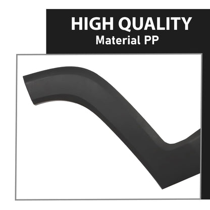 G-PLUS Rear Door Molding Fender Flare Trim Compatible with Jeep Renegade 2015-2021 Fender Flares Wheel Opening Panel Right Side 5VX88LXHAA, CH1505109