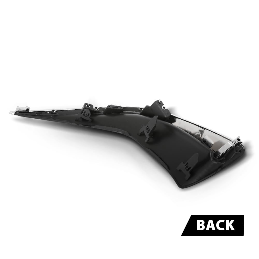 G-PLUS Bumper Trim Molding Front Passenger Right Side Fit Model Without F Sport Package,Fit LX ES250/ES300h/ES350 2019-2024 5310506010, LX1039128 Chrome And Black
