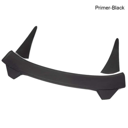 Type-R Style Rear Roof Vortex Spoiler Wing Compatible for Honda Civic 10th 2016-2018 Sedan Matte Black