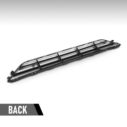 G-PLUS Front Center Lower Grill Bumper Grille Compatible with Volvo XC90 2016-2021 Fit Models With Spoiler 31353373, VO1036106 Black