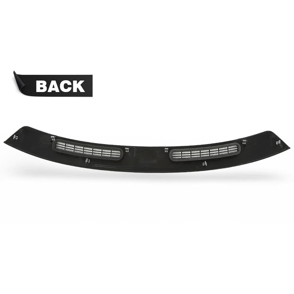 G-PLUS Defrost Vents Upper Dash Pad Trim Panel Slate Black Without Sun/Light Sensor Cutout Compatible with 2005-2007 Chrysler 300 STK8005