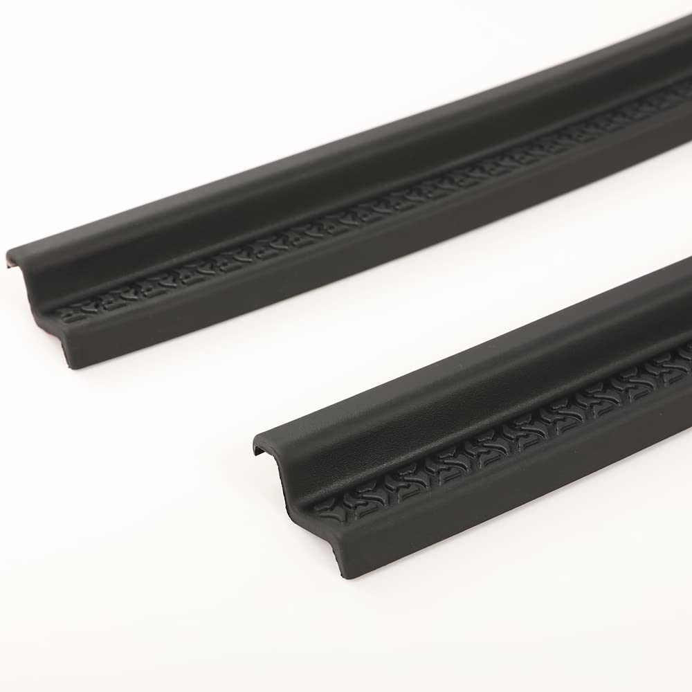 G-PLUS Door Sill Entry Guards Compatible with 1997-2006 Wrangler TJ All Terrain Entry Guard Kit Entry Guard Cover Door Sill Protection Scratch Resistance