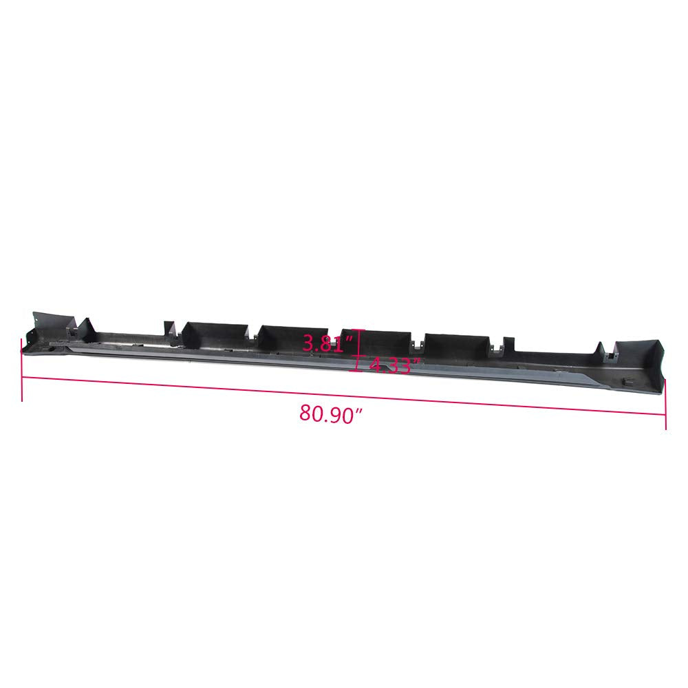G-PLUS Primed Exterior-Rocker Panel Molding Trim Compatible With 2013-2018 Ford Fusion Left Driver Side DS7Z-5410177-A